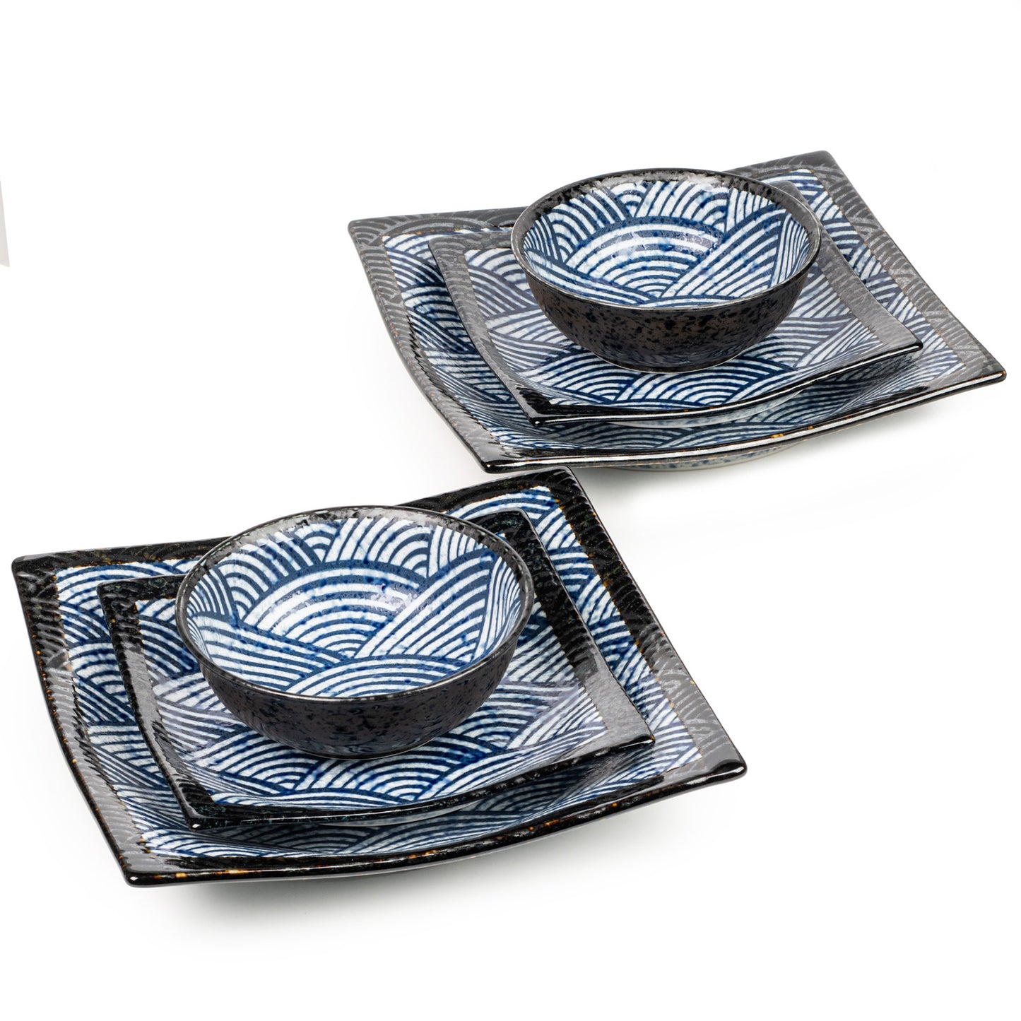 Seikaiha 6pce Japanese Dinner Gift Set