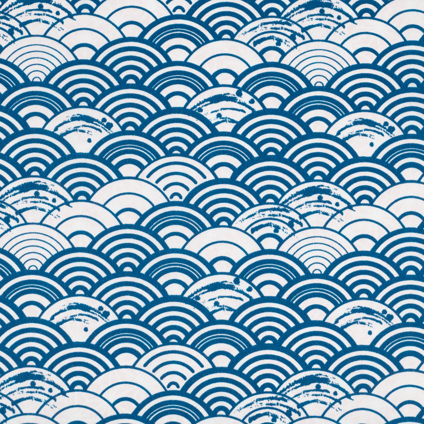 Seikaiha Blue Japanese Gift Wrap Paper