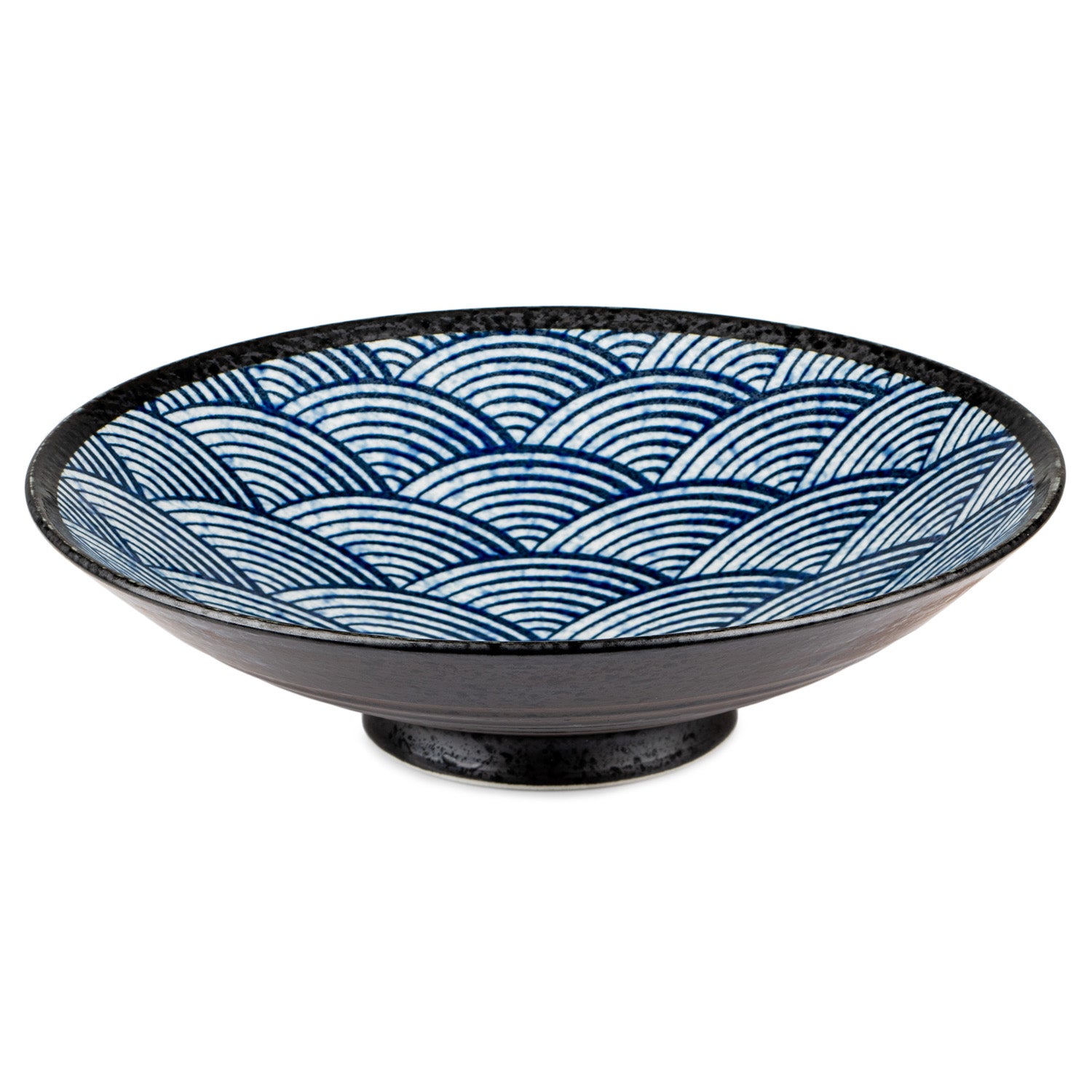 Seikaiha Large Japanese Serving Bowl