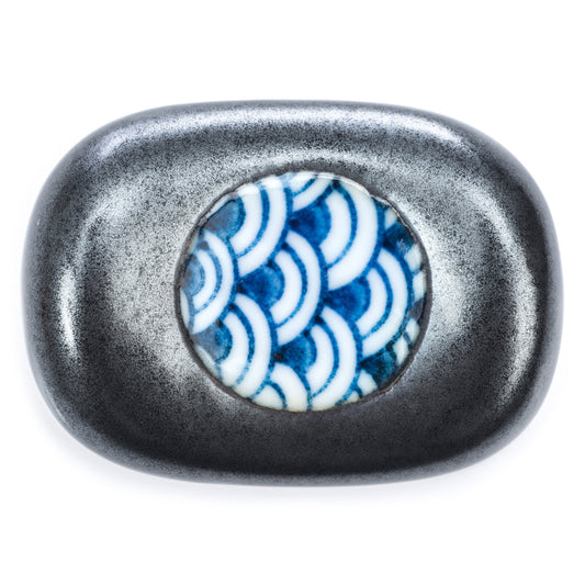 Seikaiha Traditional Japanese Chopstick Rest