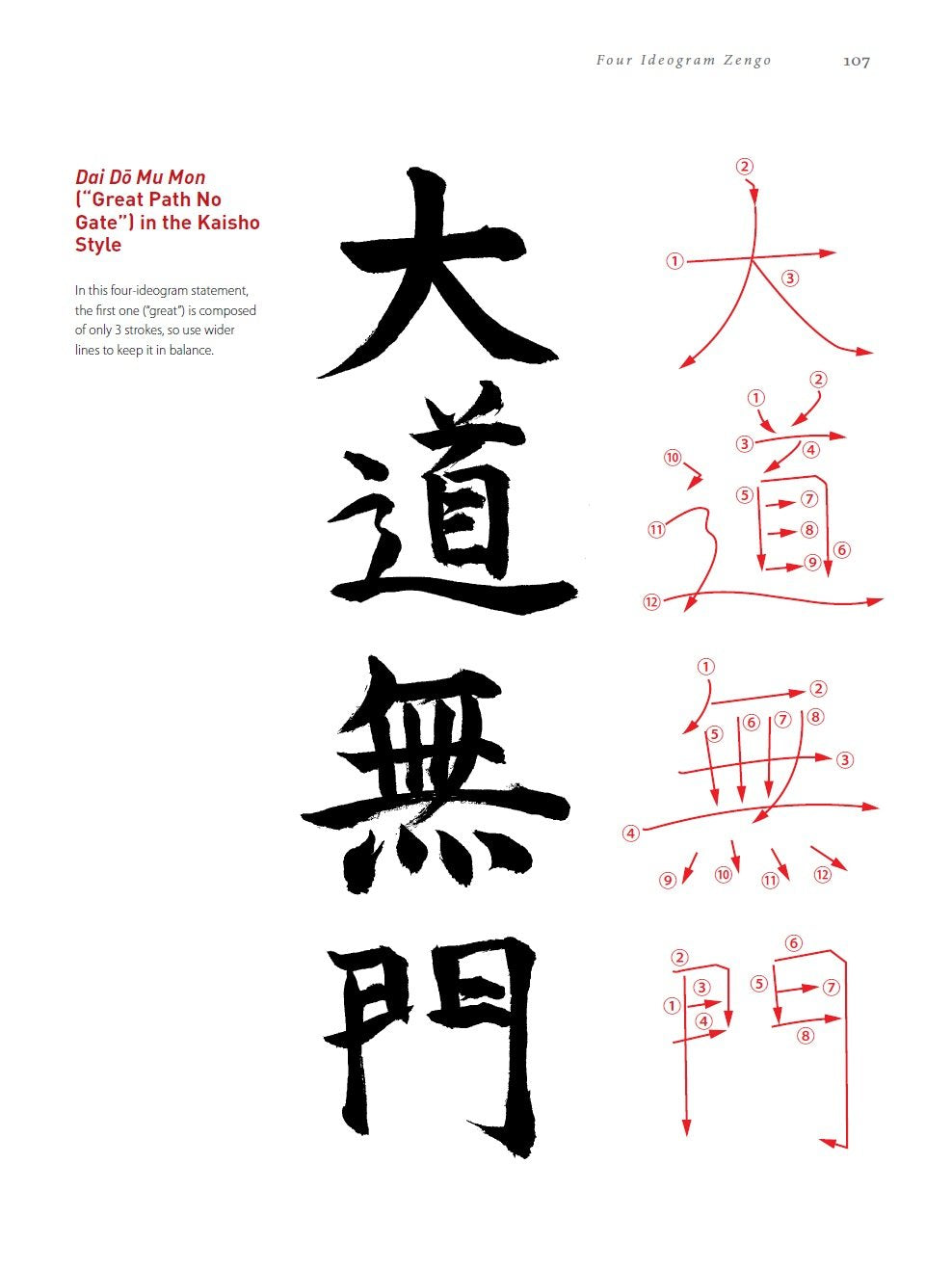 Shodo Art of Japanese Zen Calligraphy Book