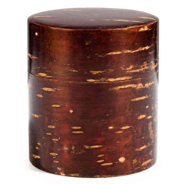 Small Cherry Bark Japanese Tea Caddy