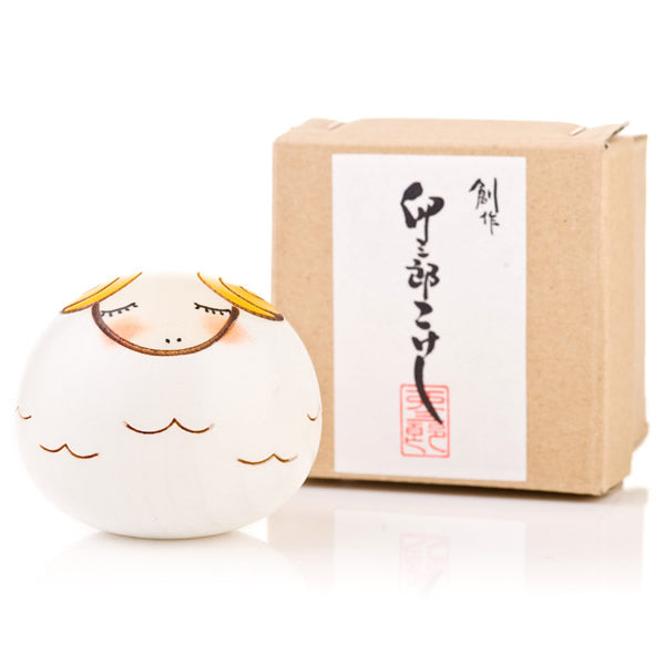 Small Year of the Sheep Birthday Kokeshi Doll