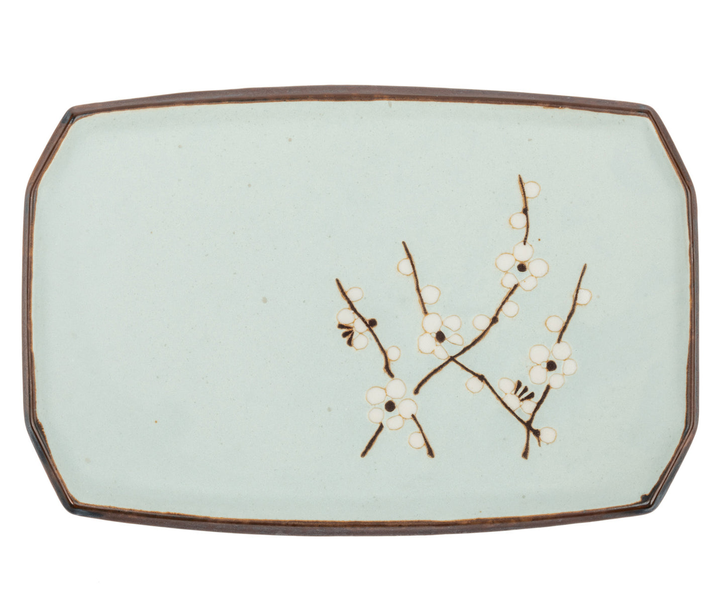 Soushun Cherry Blossom Japanese Sushi Plate top