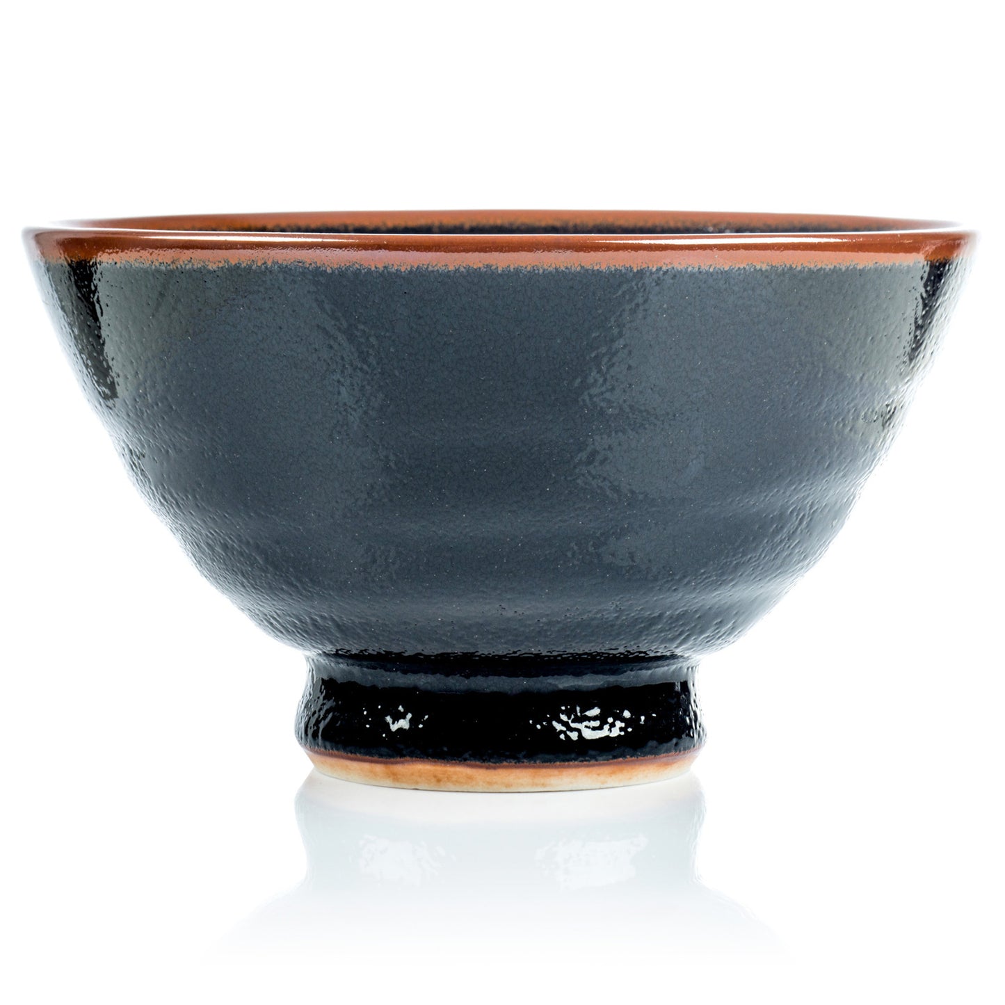 Tenmoku Black Japanese Rice Bowl