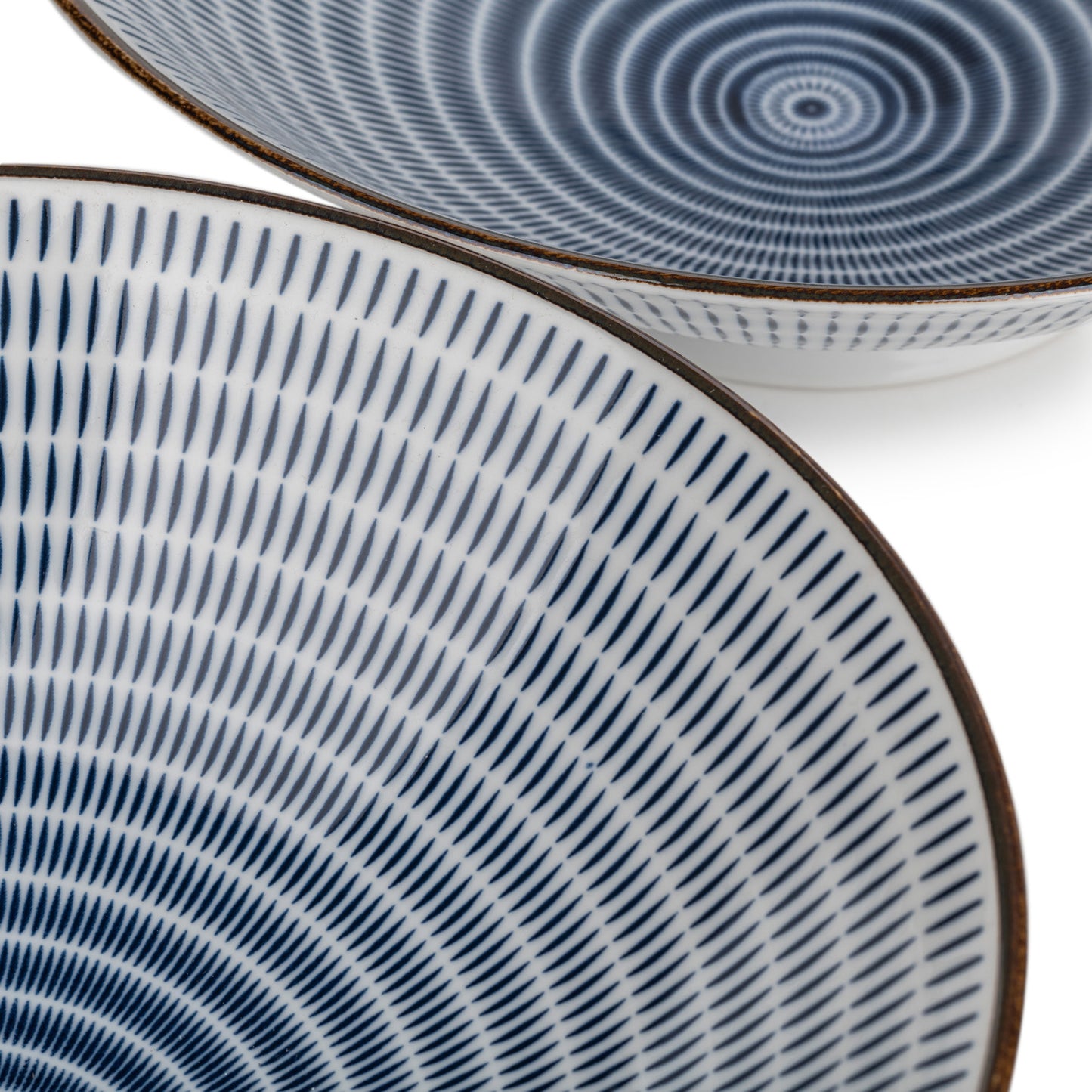 Tochiri Traditional Japanese Serving Bowl Set
