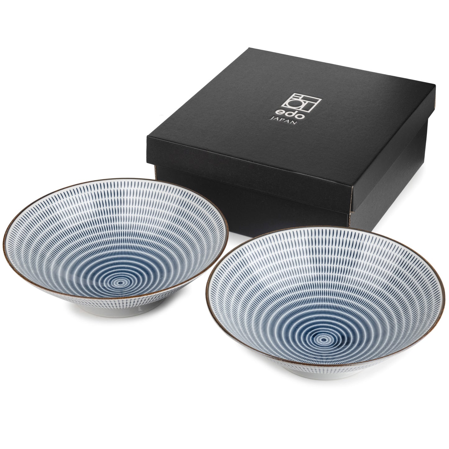Tochiri Traditional Japanese Serving Bowl Set