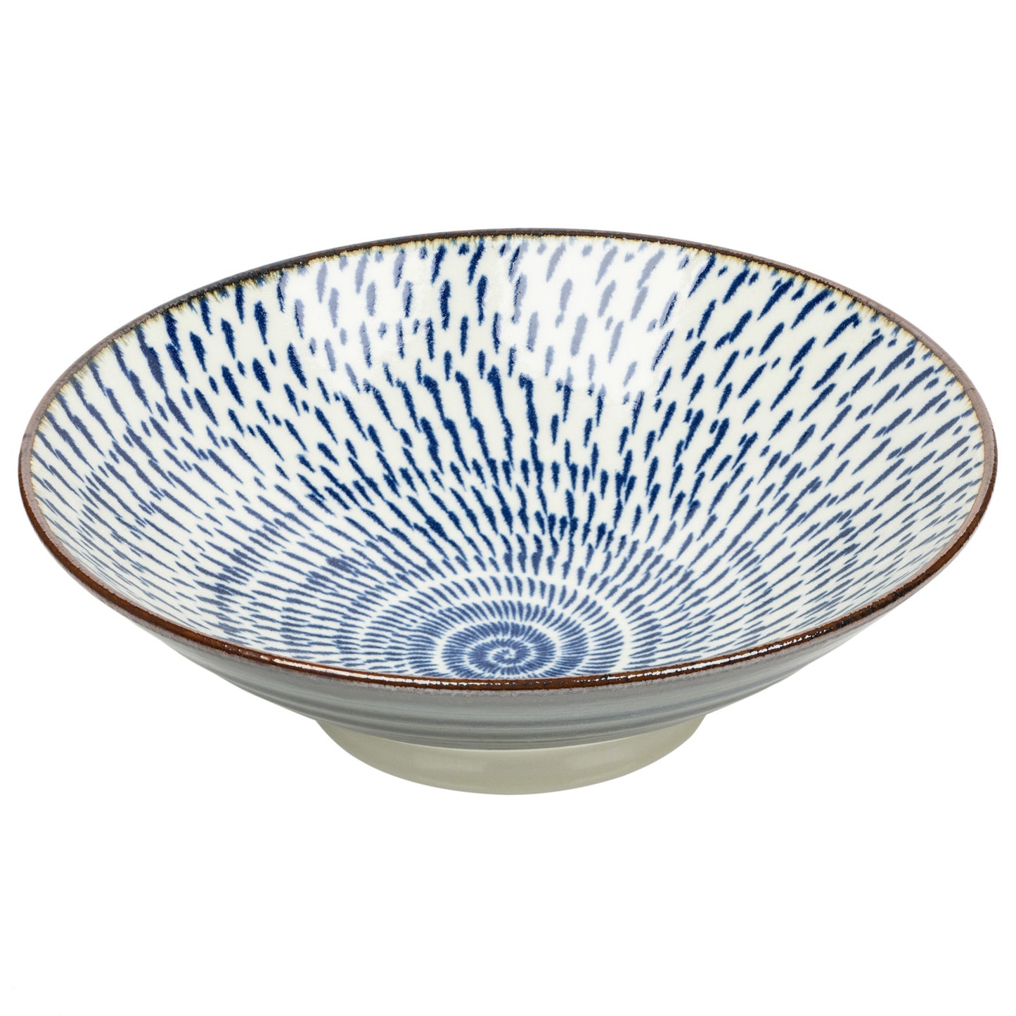 Uzu Large Ceramic Japanese Serving Bowl