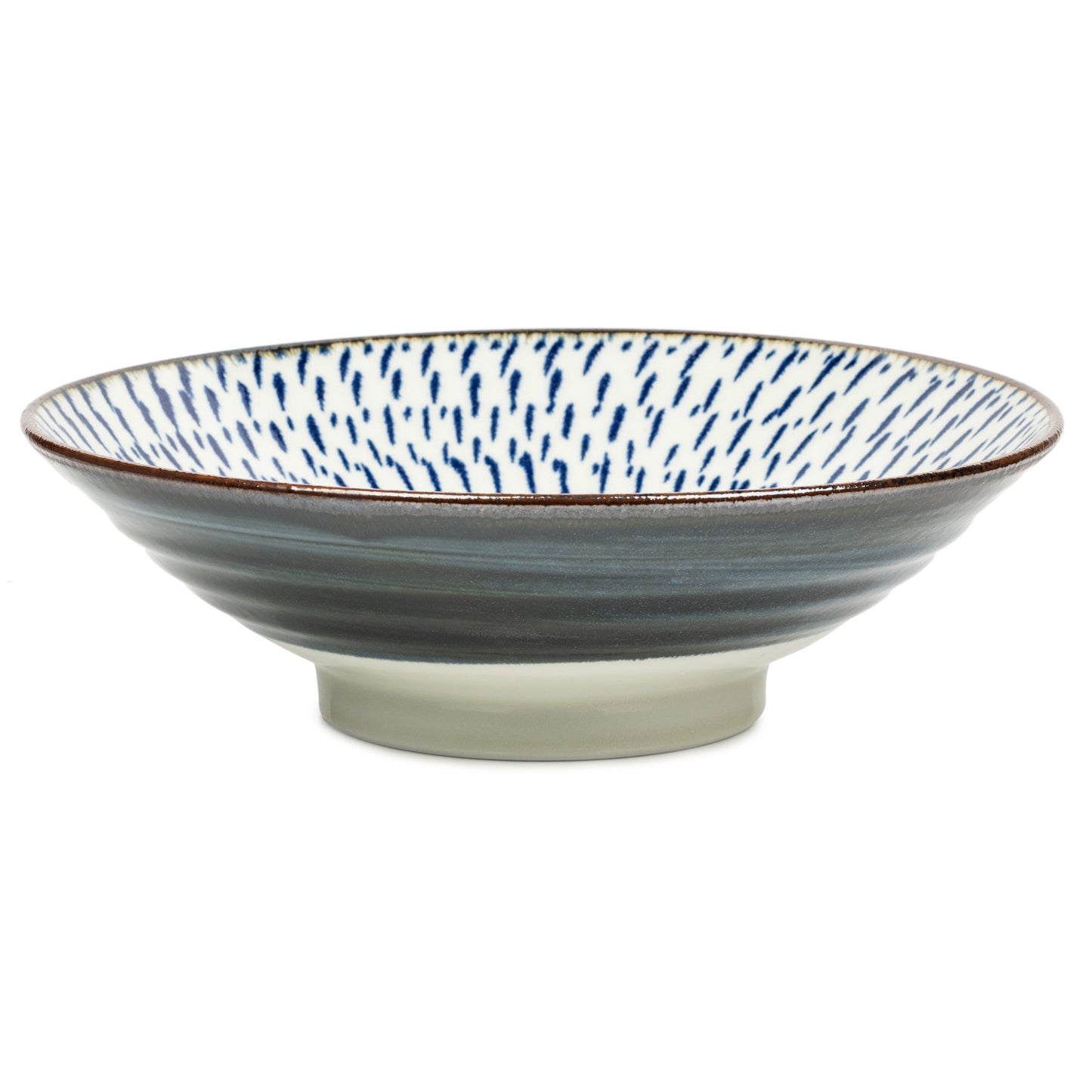 Uzu Large Ceramic Japanese Serving Bowl