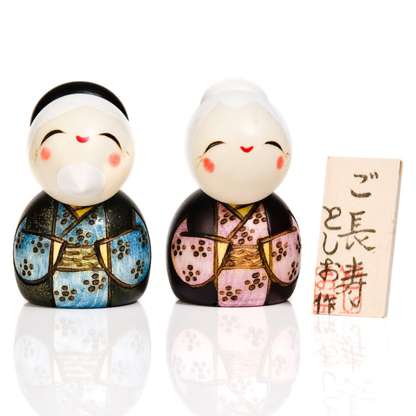 Kokeshi Dolls couple