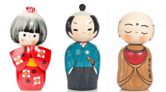 a guide to japanese kokeshi dolls