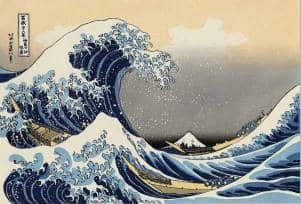 History of ukiyo-e prints - The Great Wave