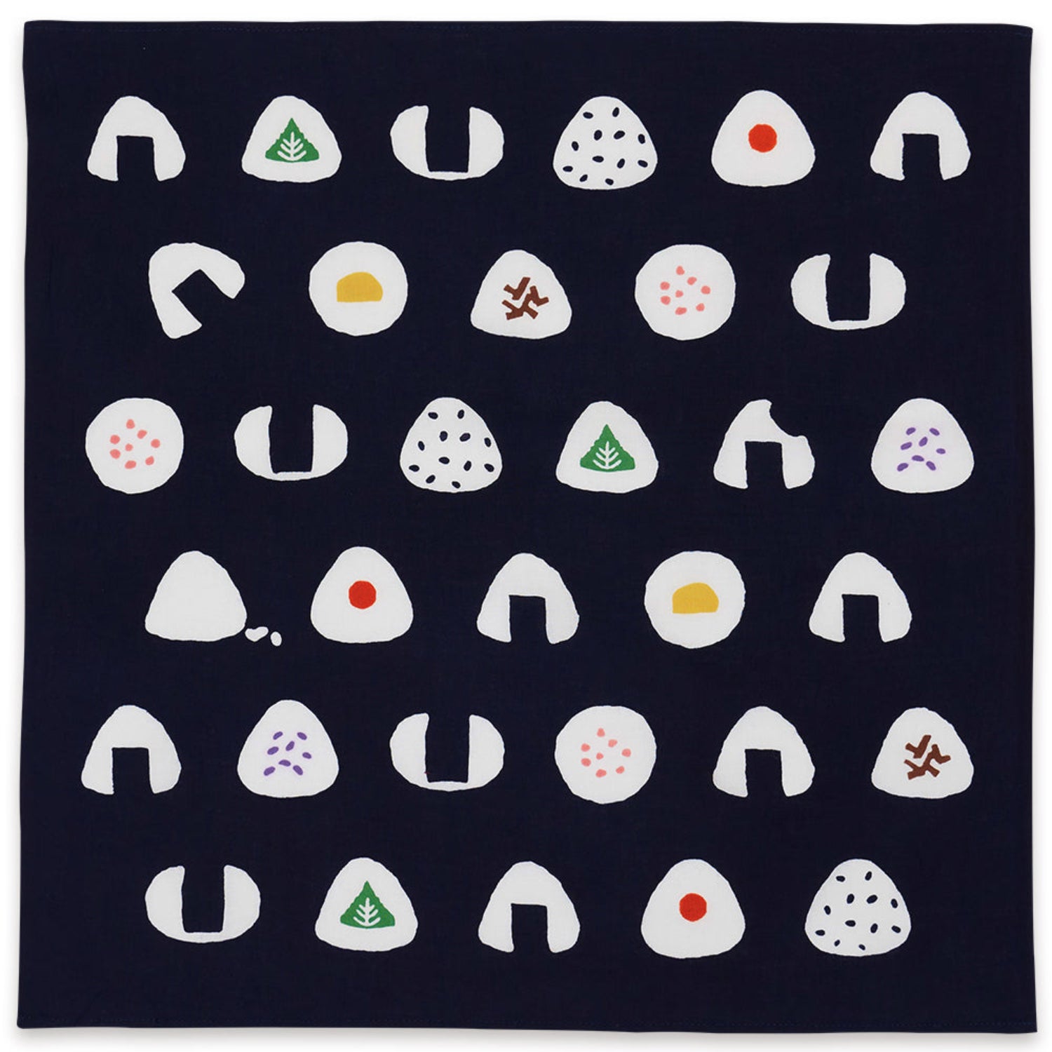 Rice Ball Japanese Handkerchief