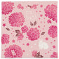 Pink Cherry Blossom and Rabbit Japanese Handkerchief