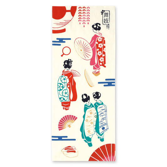 Maiko Ladies Japanese Cotton Tenugui