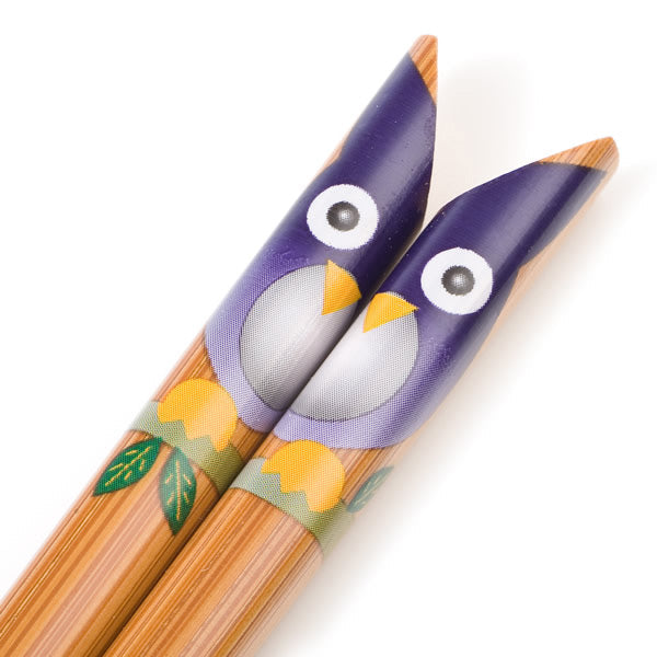 Blue Owl Japanese Bamboo Chopsticks