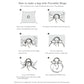 Japanese Furoshiki Bag Rings Instruction