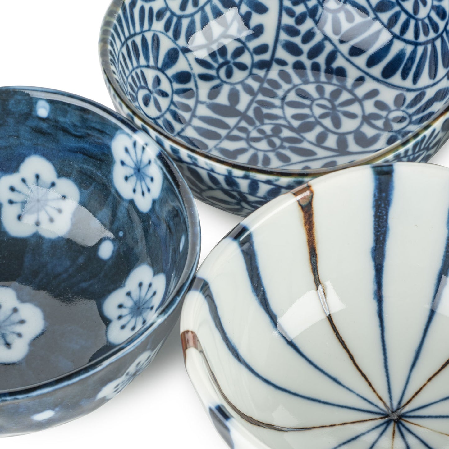 Aizome 5 Piece Japanese Sause Dish Gift Set detail