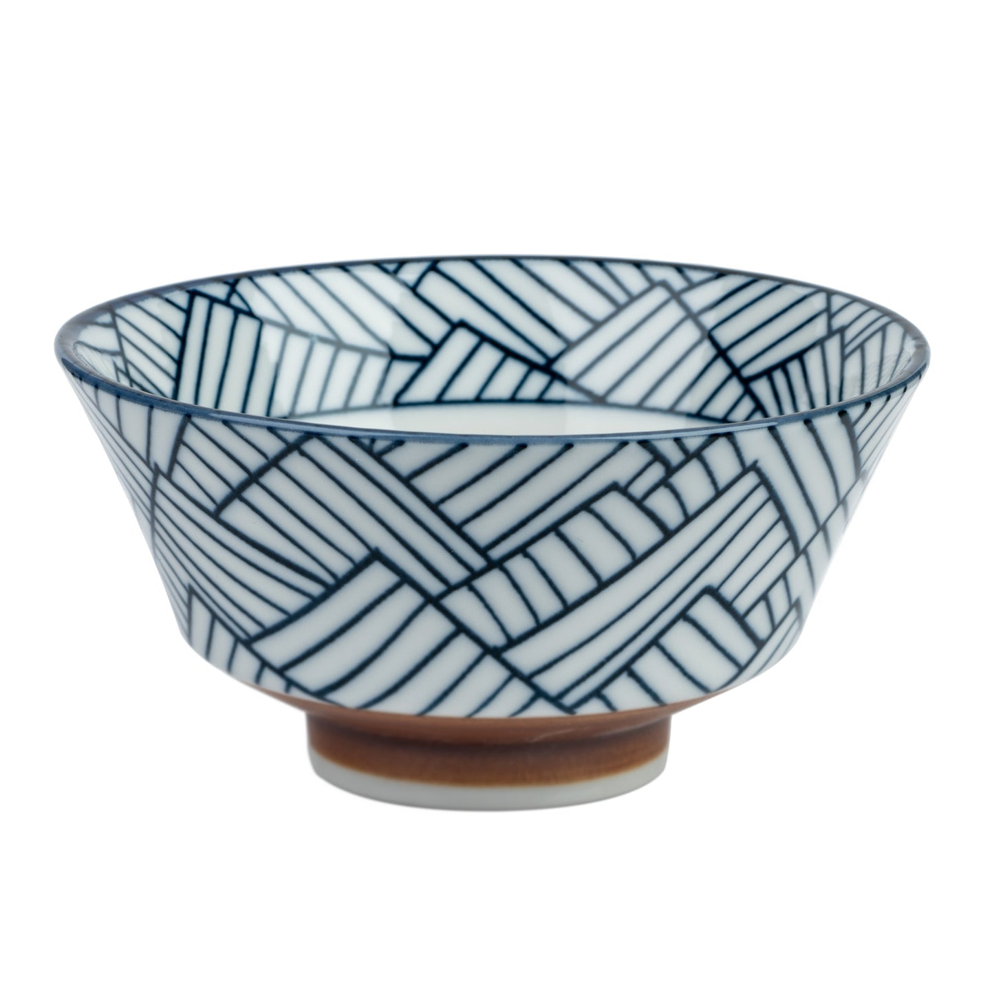 Ajiromon Geometric Japanese Rice Bowl