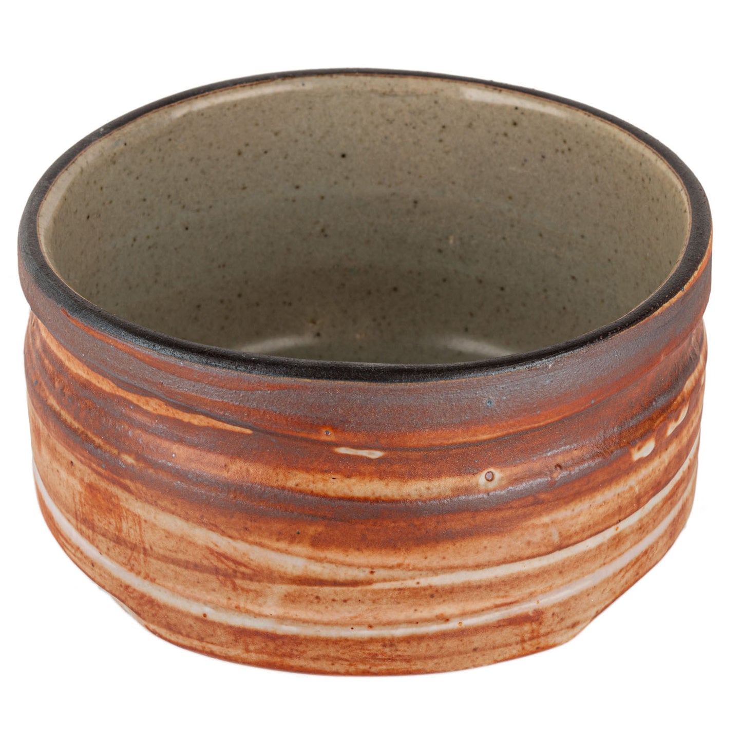 Akashino Premium Japanese Matcha Tea Bowl open