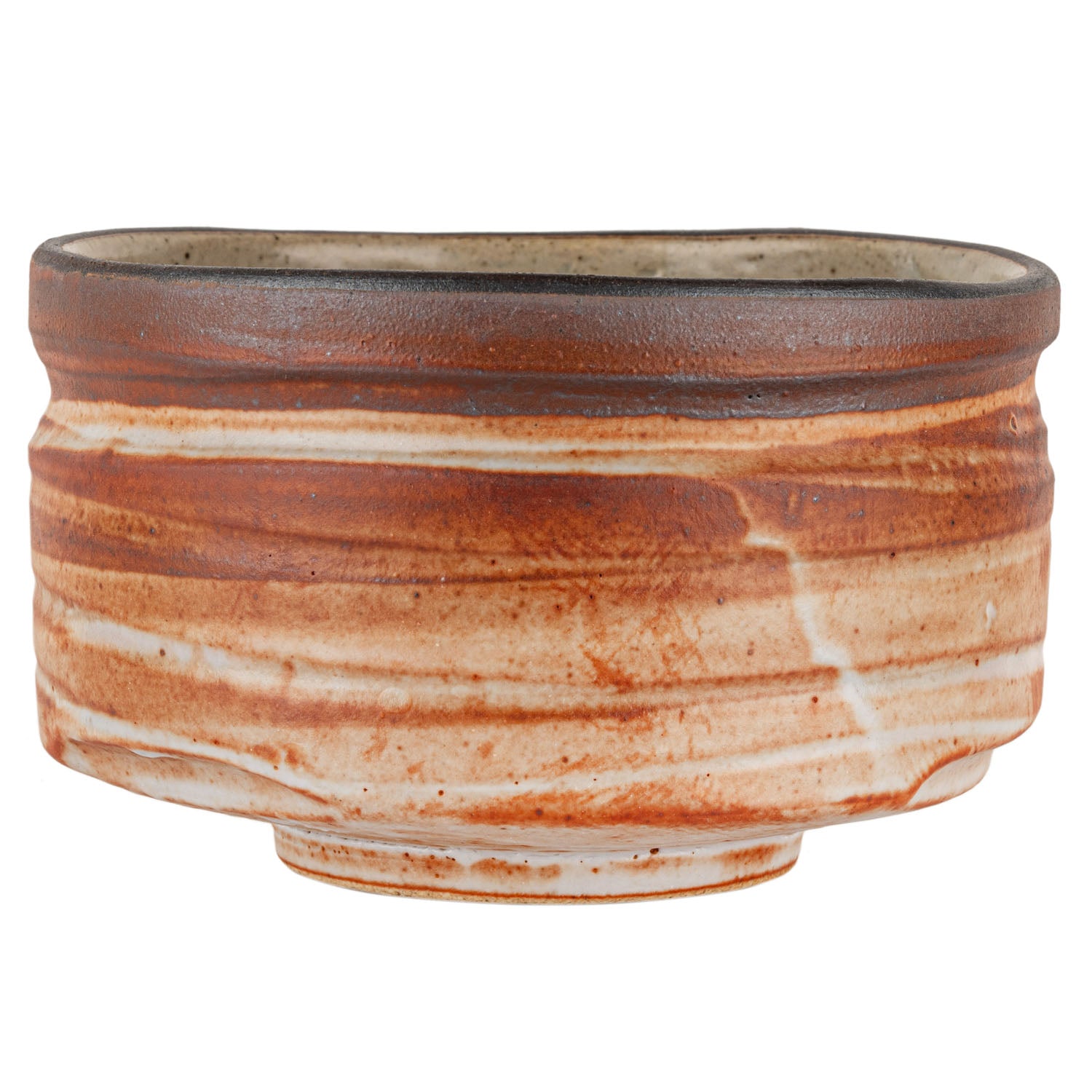 Akashino Premium Japanese Matcha Tea Bowl side