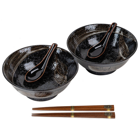 Akeyo Japanese Ramen Noodle Bowl Set