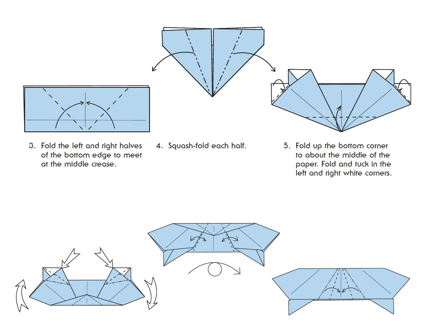 Amazing Origami Japanese Folding Paper Book instructions