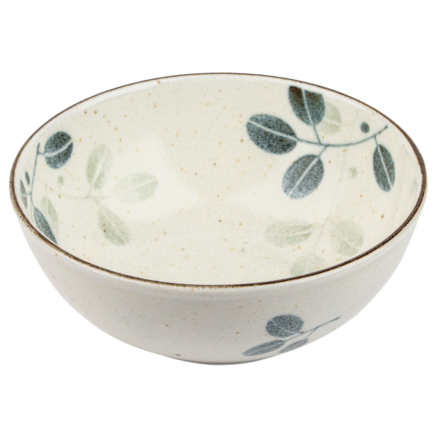 Aoba Small Ceramic Japanese Bowl open