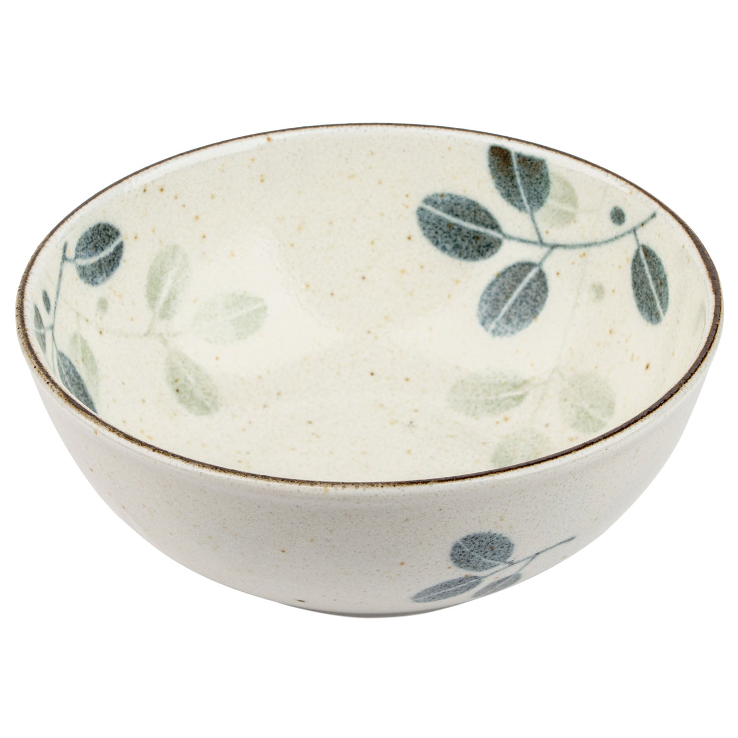 Aoba Small Ceramic Japanese Bowl open