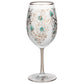 Arabesque Silver Premium Japanese Wine Glass