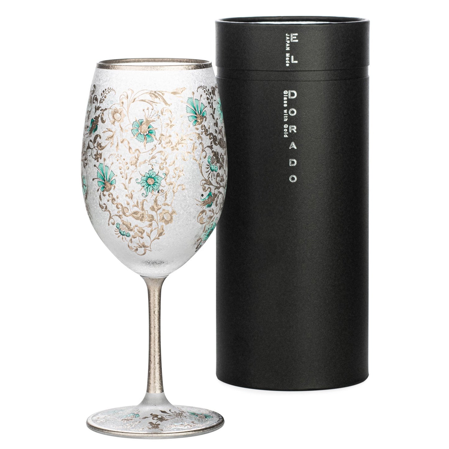 Arabesque Silver Premium Japanese Wine Glass