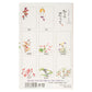 Autumn Flowers Pack of 8 Japanese Postcards designs
