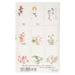 Autumn Flowers Pack of 8 Japanese Postcards designs