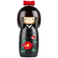 Black Camellia Japanese Kokeshi Doll