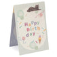 Black Cat Pop Open Mini Japanese Birthday Card