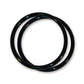 Black Japanese Furoshiki Bag Rings