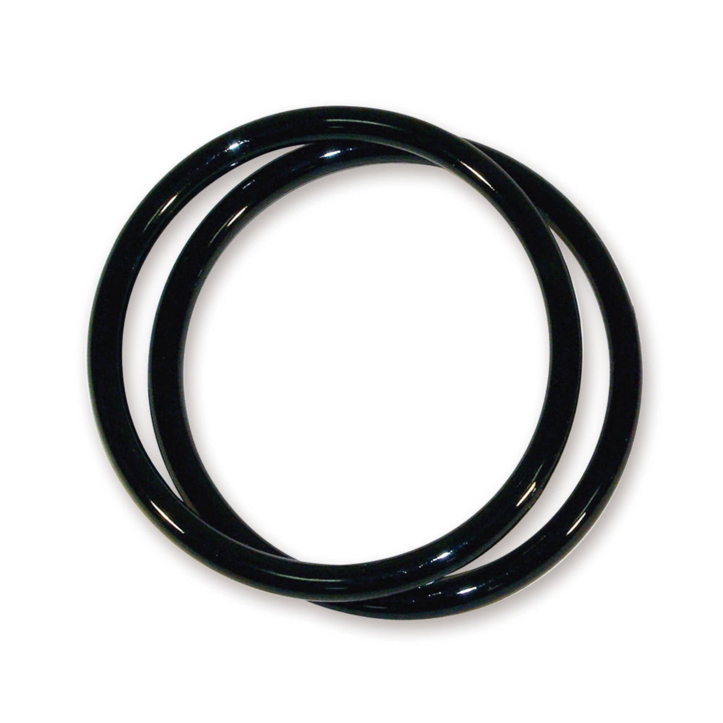 Black Japanese Furoshiki Bag Rings