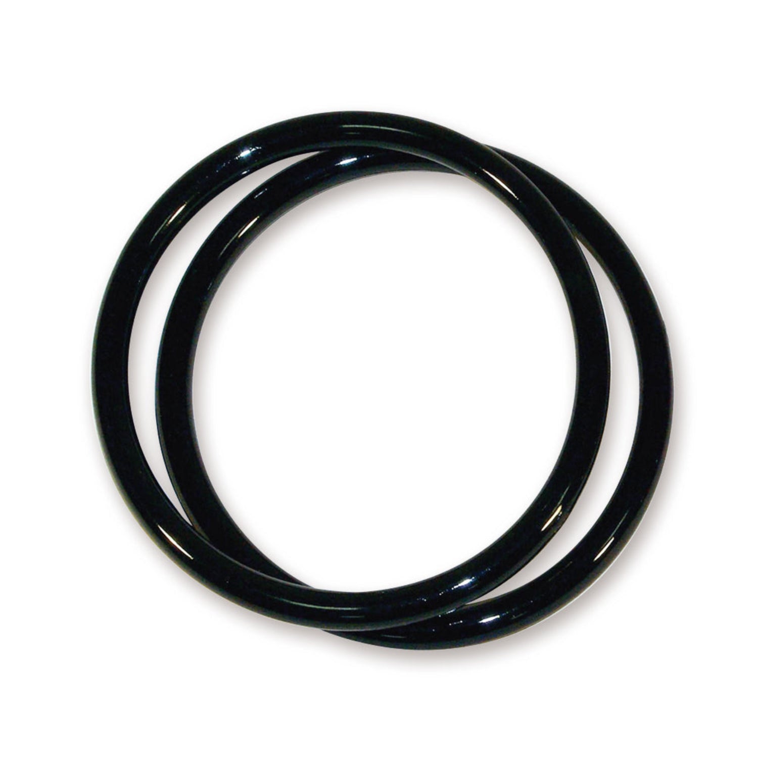 Black Japanese Furoshiki Bag Rings