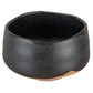 Black Kessho Premium Japanese Matcha Tea Bowl angle