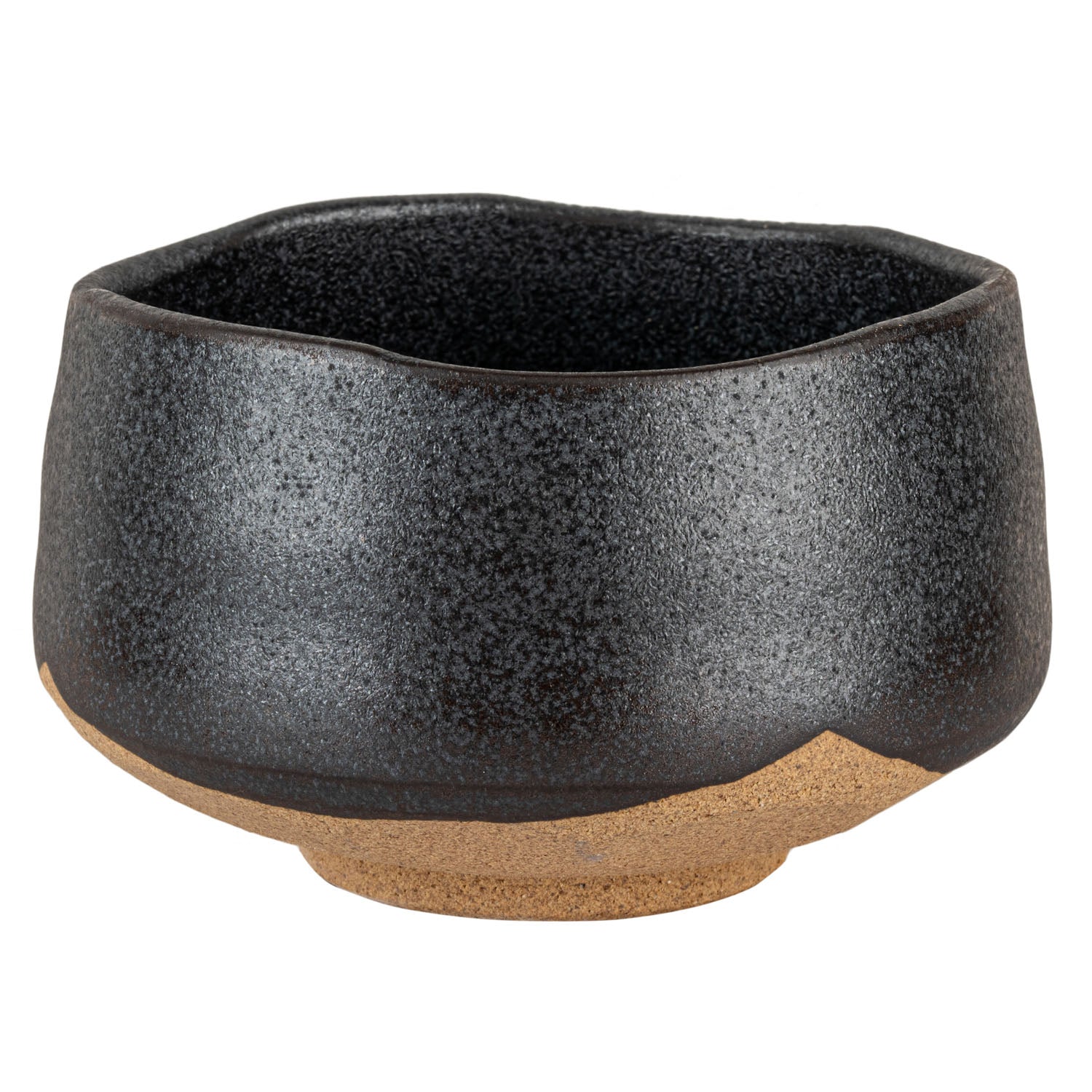 Black Kessho Premium Japanese Matcha Tea Bowl