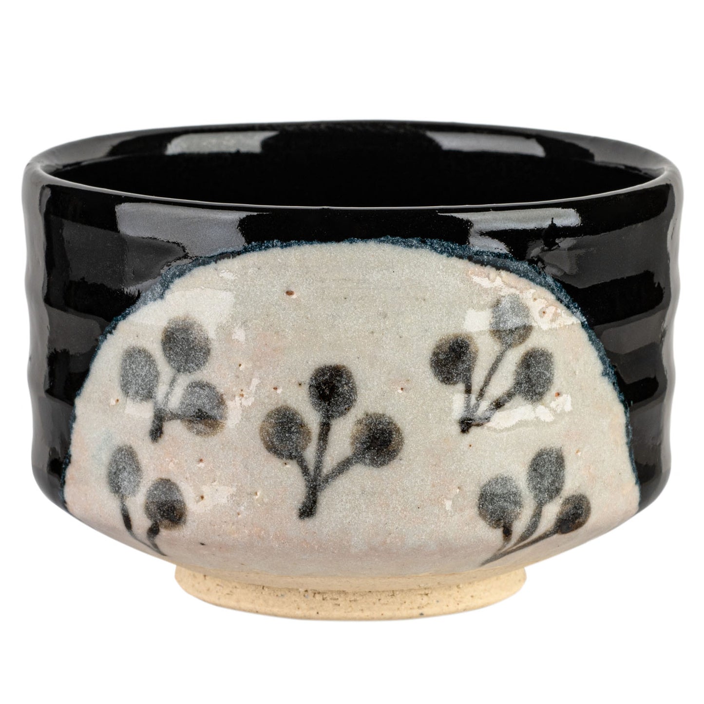 Black Oribe Premium Japanese Matcha Teacup