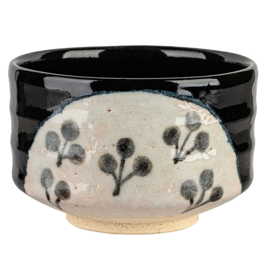 Black Oribe Premium Japanese Matcha Teacup