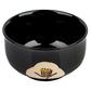 Black Tsubaki Japanese Matcha Teacup open