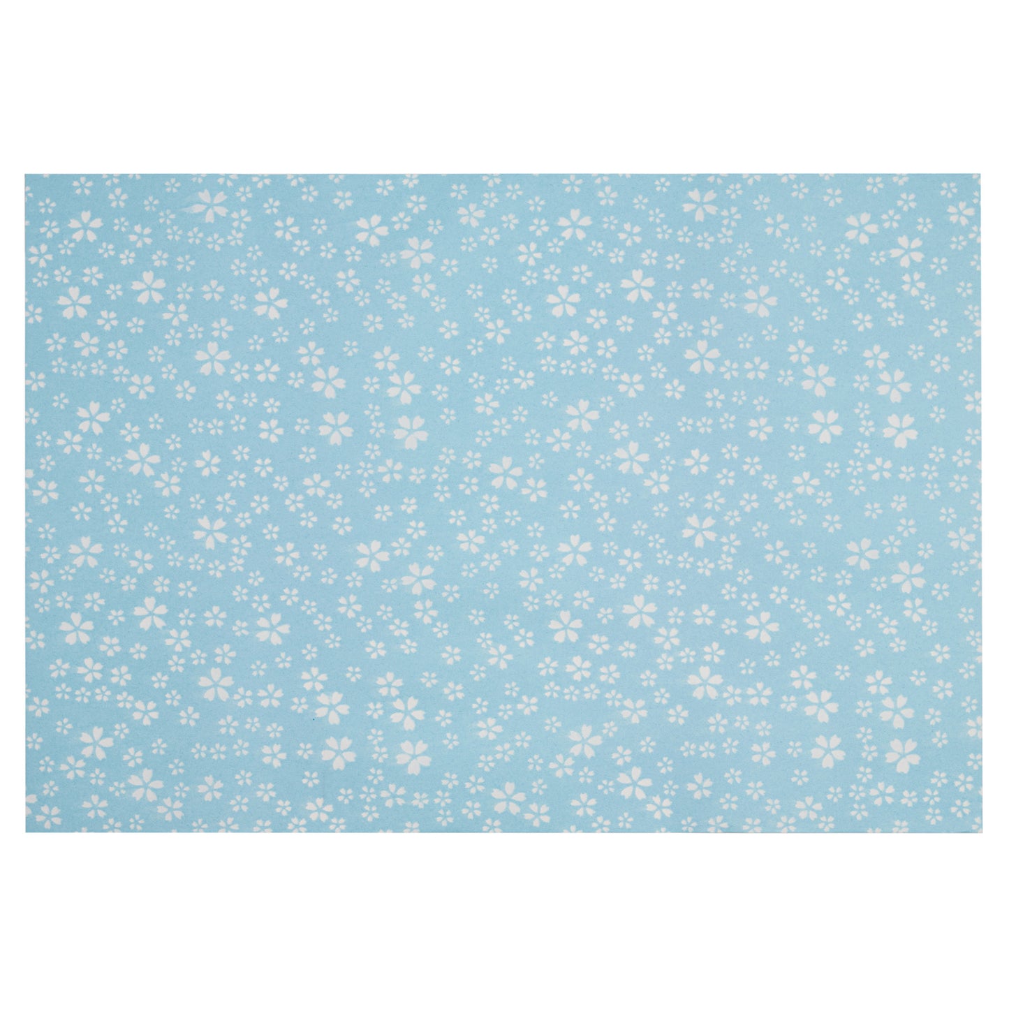 Blue Blossom Echizen Washi Japanese Gift Wrap