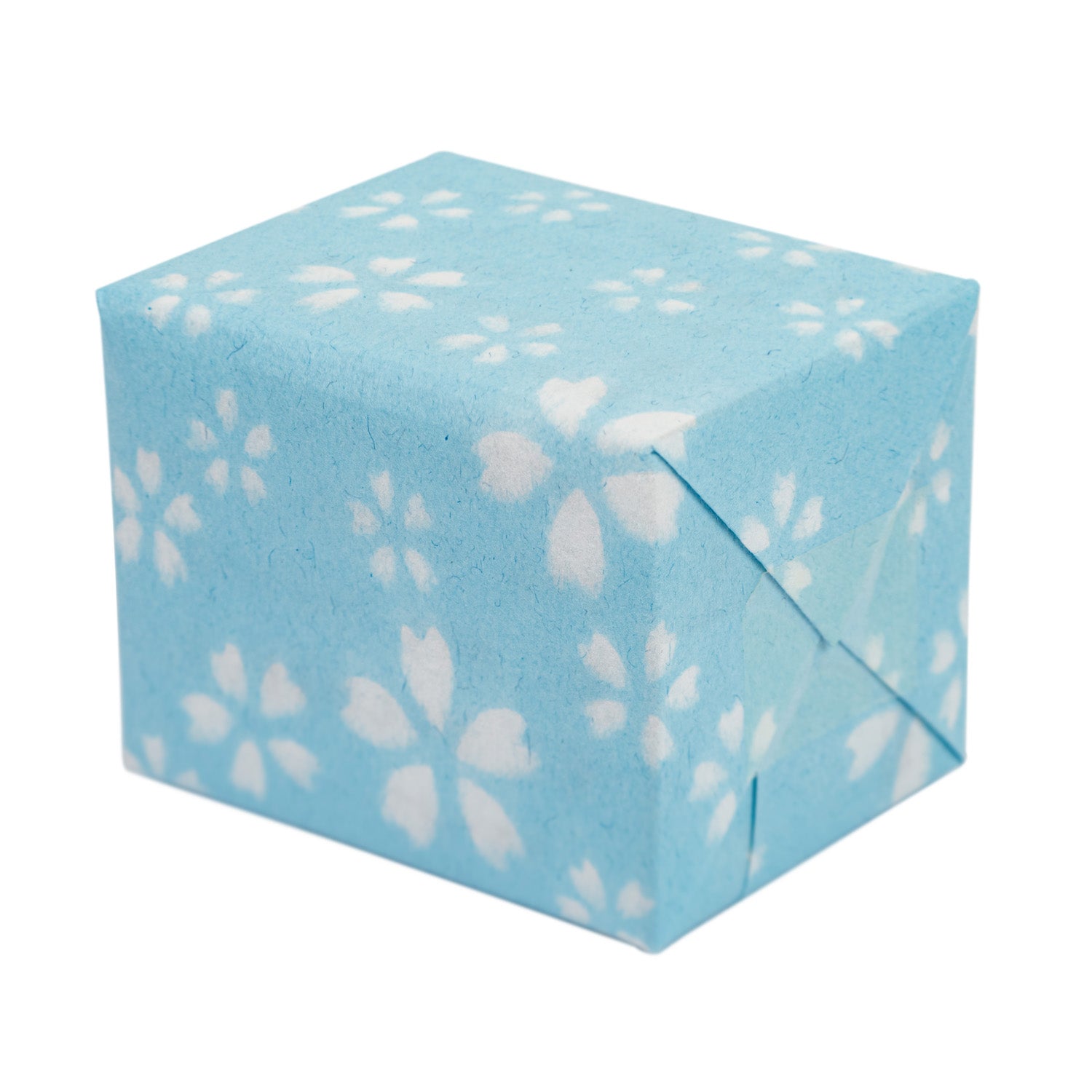 Blue Blossom Echizen Washi Japanese Gift Wrap box