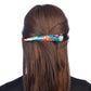 Blue Cherry Blossom Japanese Hair Clip model back
