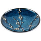 Blue Hana Cherry Blossom Japanese Dinner Plate