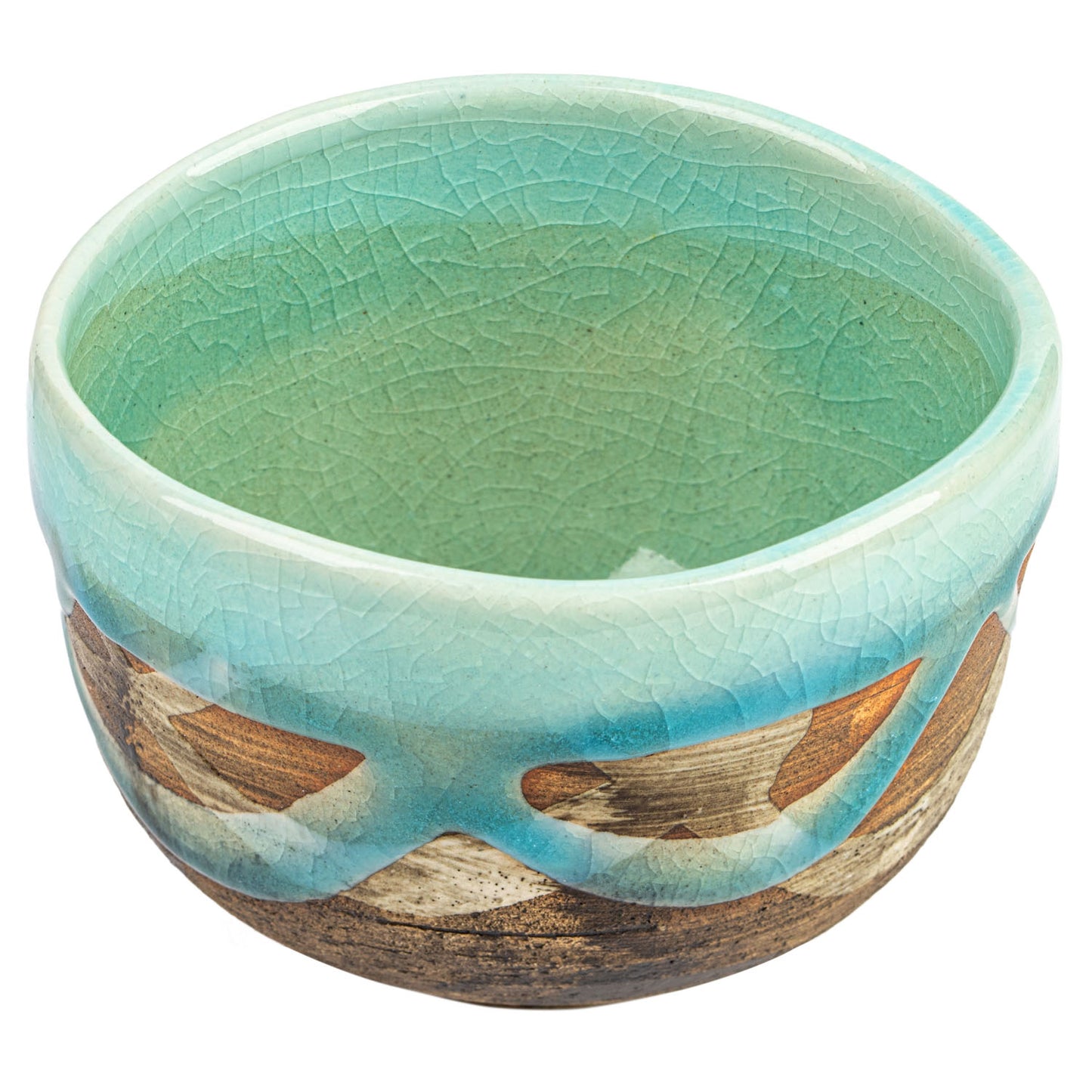 Blue Nagashi Premium Japanese Matcha Tea Cup