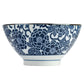 Blue Peony Japanese Ramen Bowl side