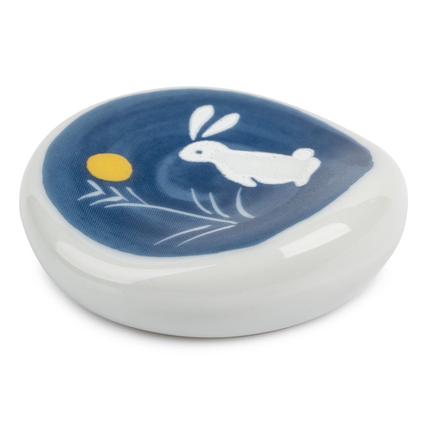 Blue Rabbit Japanese Chopstick Rest